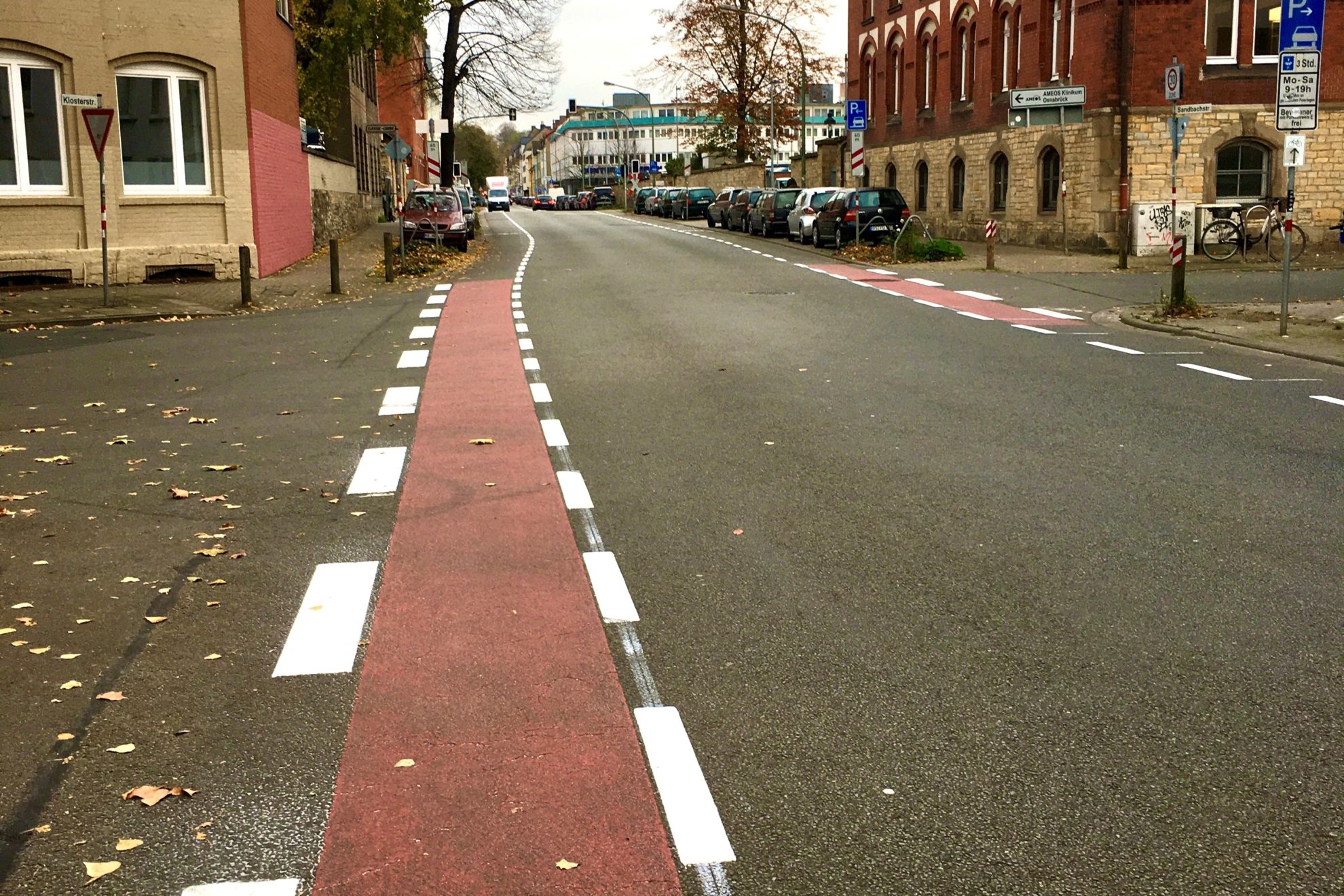 Fahrbahnmarkierungen der Liebigstraße werden endlich erneuert › SPD